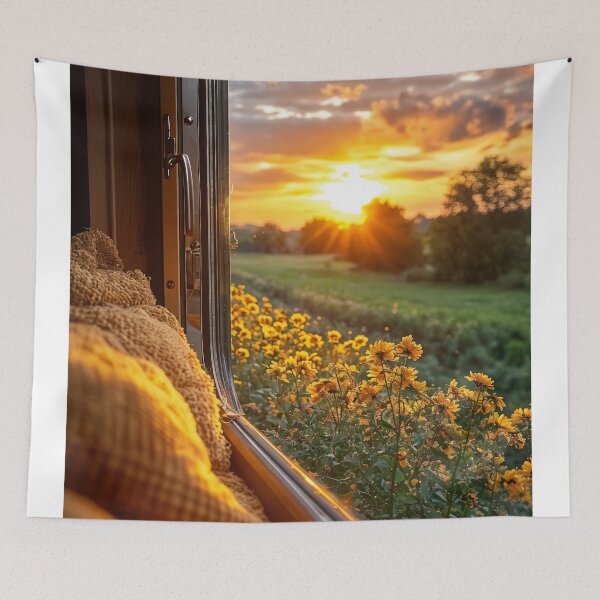 Item preview, Through the Window: Autumn Journey to the Mountains designed and sold by oanaunciuleanu.