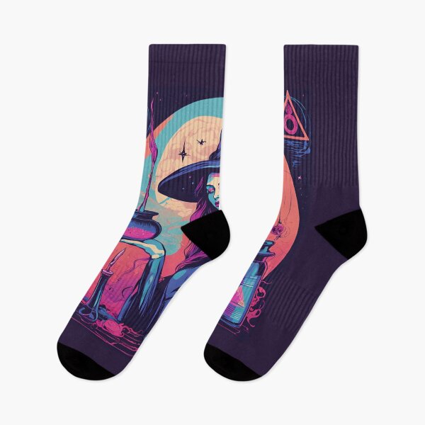 Item preview, Mystical Witchcraft & Magic: Surrealism & Synthwave Fusion D8 designed and sold by pixelandcrafted.