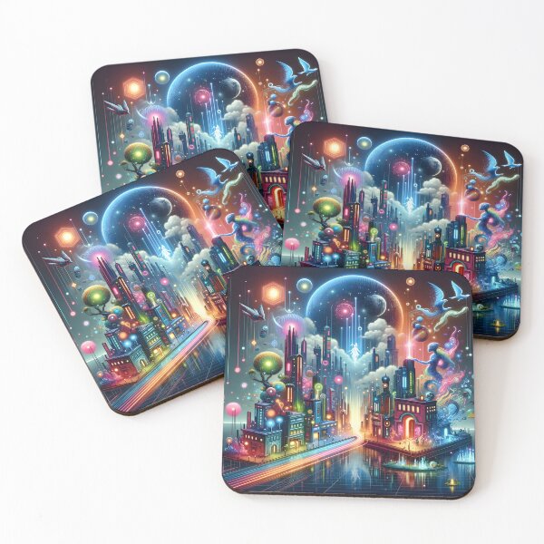 Item preview, Cosmic Cityscape designed and sold by cryolith7454.