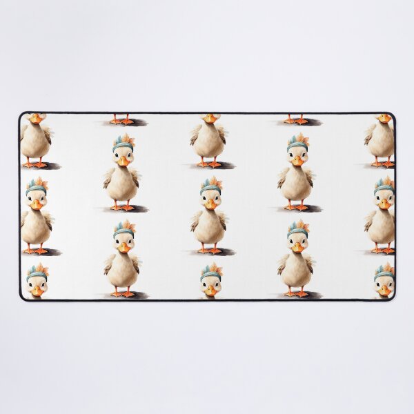 Item preview, Cute duck in boho outfit designed and sold by Victoria Riabov.