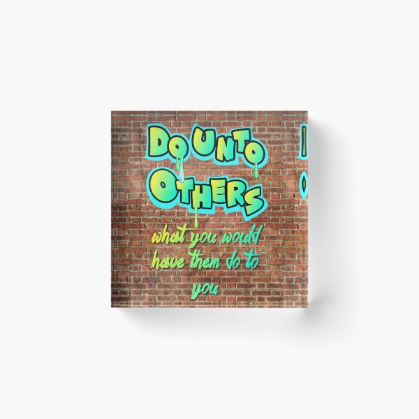 Item preview, Do Unto Others 2 designed and sold by Patricia Howitt.