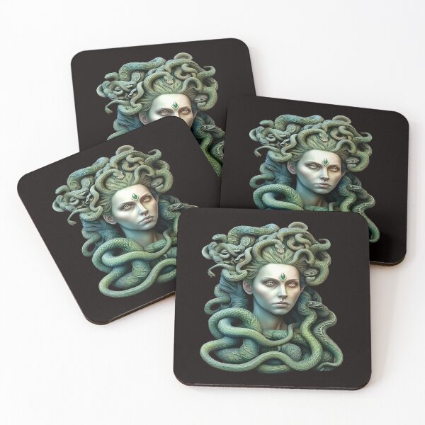 Item preview, Medusa Greek Mythology Goddess with Snake Hair designed and sold by Atteestude.
