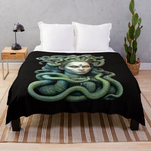 Item preview, Medusa Greek Mythology Goddess with Snake Hair designed and sold by Atteestude.