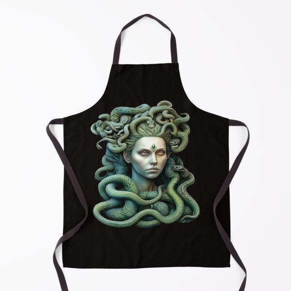 Item preview, Medusa Greek Mythology Goddess with Snake Hair designed and sold by Atteestude.