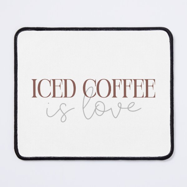 Item preview, Iced Coffee Is Love | Iced Coffee Lover | Coffee Lover | Cold Brew | Cold Coffee designed and sold by PrintEveryday.