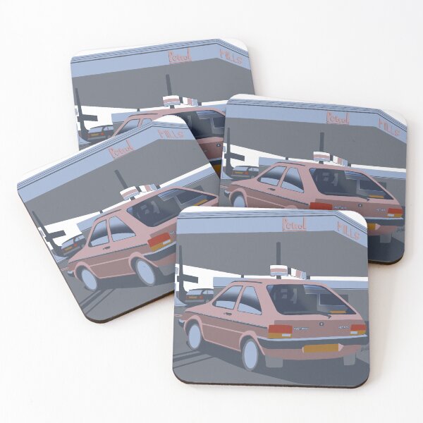 Item preview, Austin Metro at Petrol Station designed and sold by Mills-Designs.