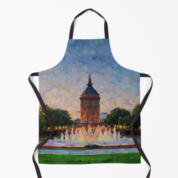Item preview, Mannheimer Wasserturm - Mannheim's Water Tower designed and sold by JoanNinjaHen.