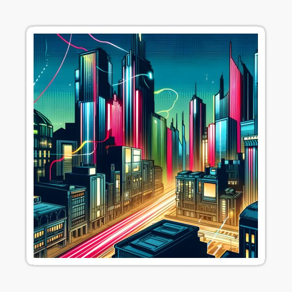 Artikel-Vorschau von Elektrische Skyline, designt und verkauft von cryolith7454.