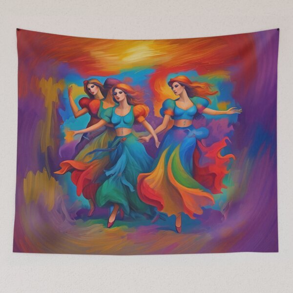 Item preview, Gypsy dancers designed and sold by doniainart.