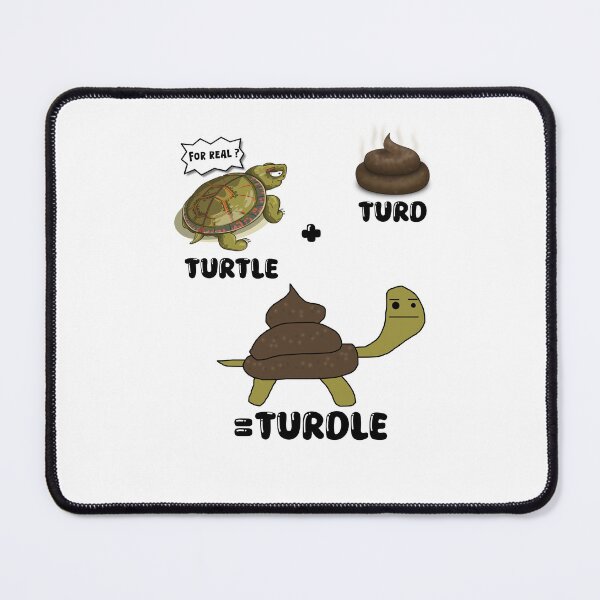 Item preview, Turdle – Turtle & Turn Fusion, Quirky Doodle, Playful Art designed and sold by koreatvtea.