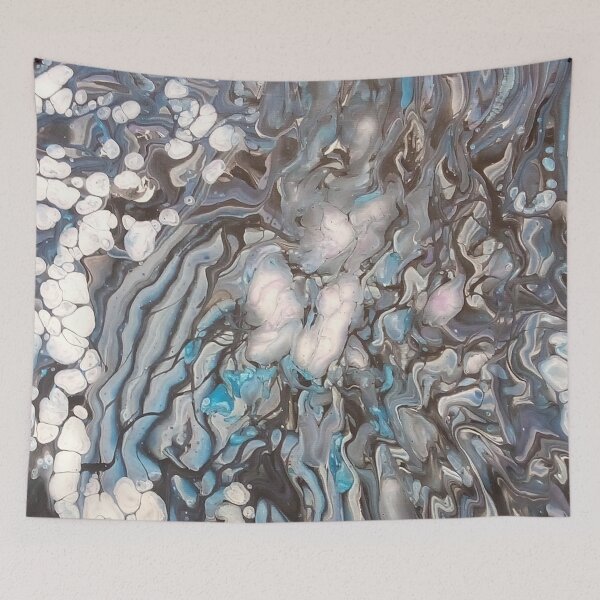 Item preview, BW Blue2 designed and sold by AmyAbstractArt.