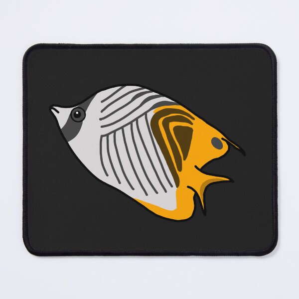 Item preview, Threadfin Butterfly Fish designed and sold by Leapingdoe.