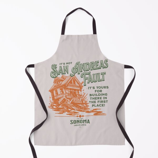 Item preview, It's not San Andreas fault, earthquake jokes. Sarcastic humour designed and sold by Shelmodine79.