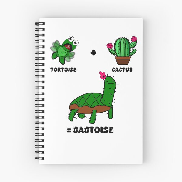 Item preview, Cactoise – Cactus Tortoise Fusion, Quirky Doodle, Playful Art designed and sold by koreatvtea.