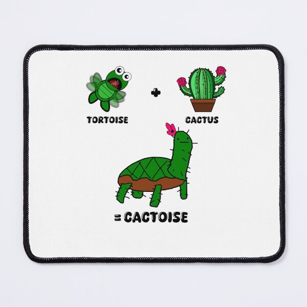 Item preview, Cactoise – Cactus Tortoise Fusion, Quirky Doodle, Playful Art designed and sold by koreatvtea.