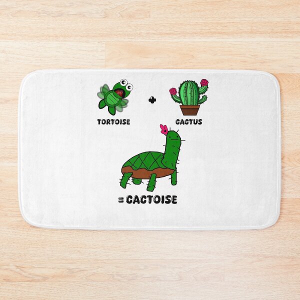 Item preview, Cactoise – Cactus Tortoise Fusion, Quirky Doodle, Playful Art designed and sold by koreatvtea.