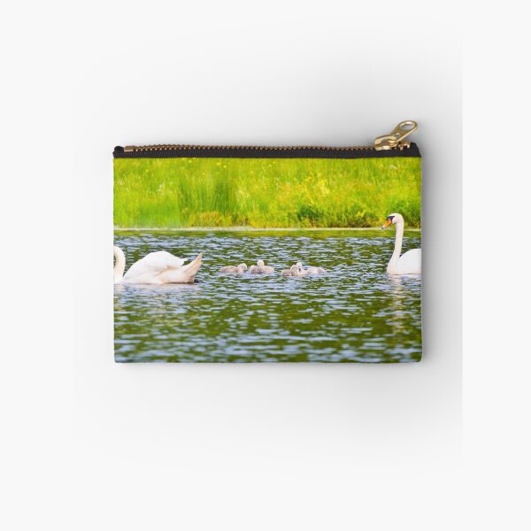 Item preview, Swans With Goslings designed and sold by ginawaltersdorf.