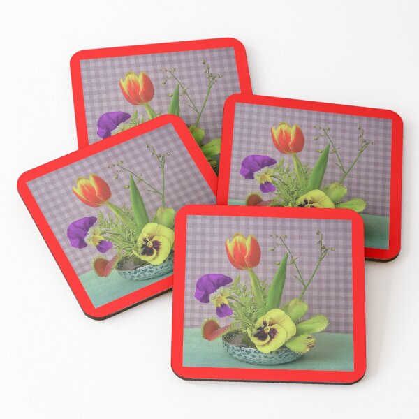 Item preview, Ikebana de neón pastel: generado por IA designed and sold by OrchidStudio.
