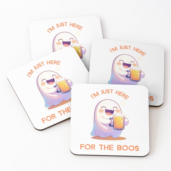 Item preview, I'm Just Here For The Boos designed and sold by One Winged Otaku.