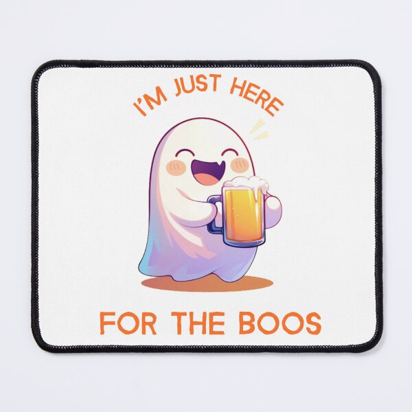 Item preview, I'm Just Here For The Boos designed and sold by One Winged Otaku.