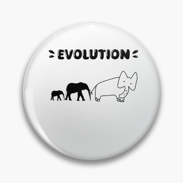Item preview, Elephant Evolution – Funny Stages of Evolution, Hand-Drawn Final Phase designed and sold by koreatvtea.