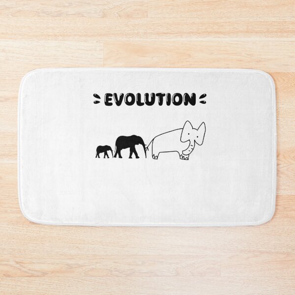 Item preview, Elephant Evolution – Funny Stages of Evolution, Hand-Drawn Final Phase designed and sold by koreatvtea.