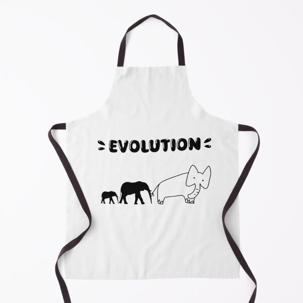 Item preview, Elephant Evolution – Funny Stages of Evolution, Hand-Drawn Final Phase designed and sold by koreatvtea.