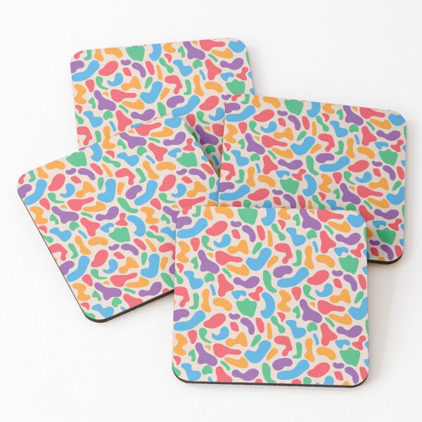 Item preview, Bright Rainbow Cow Print Pattern  designed and sold by Yasminepatterns .