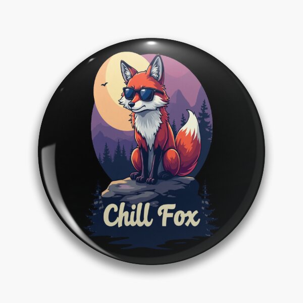 Item preview, Chill Fox Text Design designed and sold by BirdsnStuff.