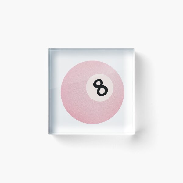 Artikelvorschau, Rosa 8-Ball entworfen und verkauft von Littlstix.