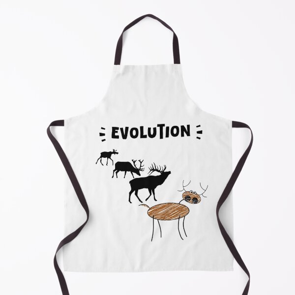 Item preview, Deer Evolution – Funny Stages of Evolution, Hand-Drawn Final Phase designed and sold by koreatvtea.