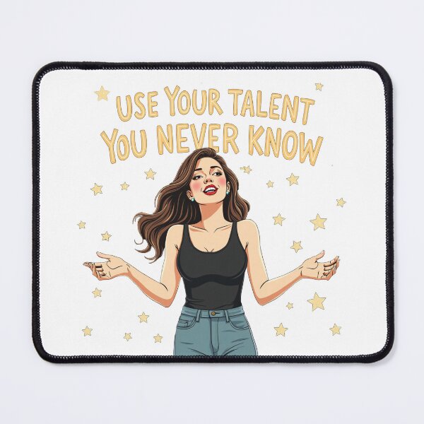 Item preview, Unleash Your Talent: Embrace Unknown Potential designed and sold by ThreeftlyPicks.