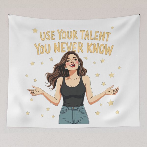 Item preview, Unleash Your Talent: Embrace Unknown Potential designed and sold by ThreeftlyPicks.