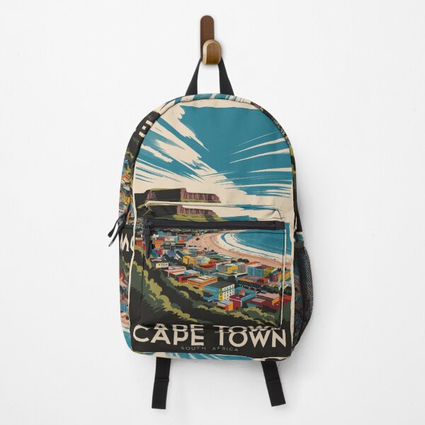 Item preview, Cape Town Vintage Travel Poster designed and sold by TravelerRat.