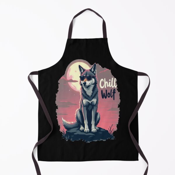 Item preview, Chill Wolf Text Design designed and sold by BirdsnStuff.