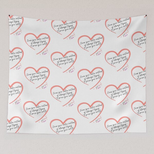 Item preview, Know Your Value Motivational Quote designed and sold by FreeStyleTrend.
