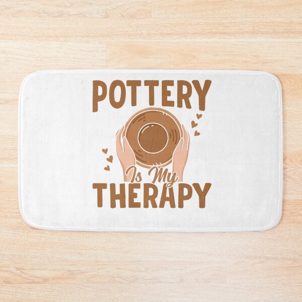 Item preview, Pottery Is My Therapy - Cute Ceramic Artist Gift designed and sold by Pobru.
