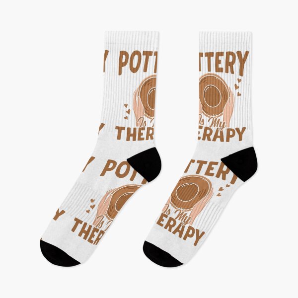 Item preview, Pottery Is My Therapy - Cute Ceramic Artist Gift designed and sold by Pobru.