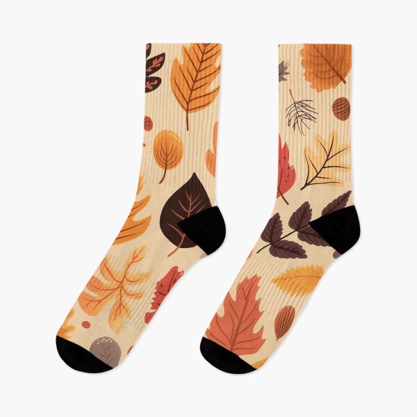 Item preview, Autumn Leaf Brushstrokes Pattern #2 designed and sold by NatureSight.