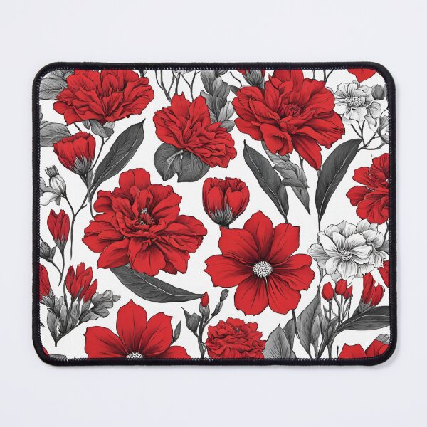 Item preview, Red flowers nature designed and sold by Design_Your_Day.