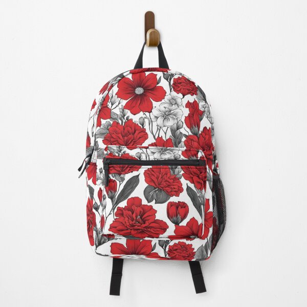 Item preview, Red flowers nature designed and sold by Design_Your_Day.