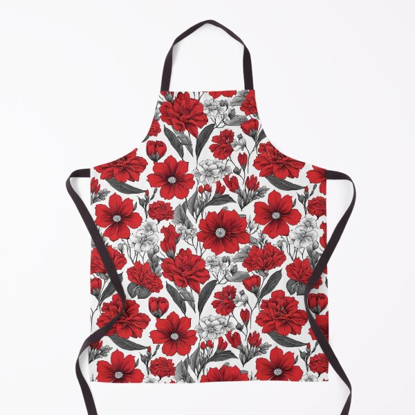 Item preview, Red flowers nature designed and sold by Design_Your_Day.