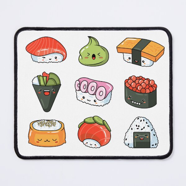 Item preview, Kawaii Japanese Sushi Pack designed and sold by KILLTHEBOX.