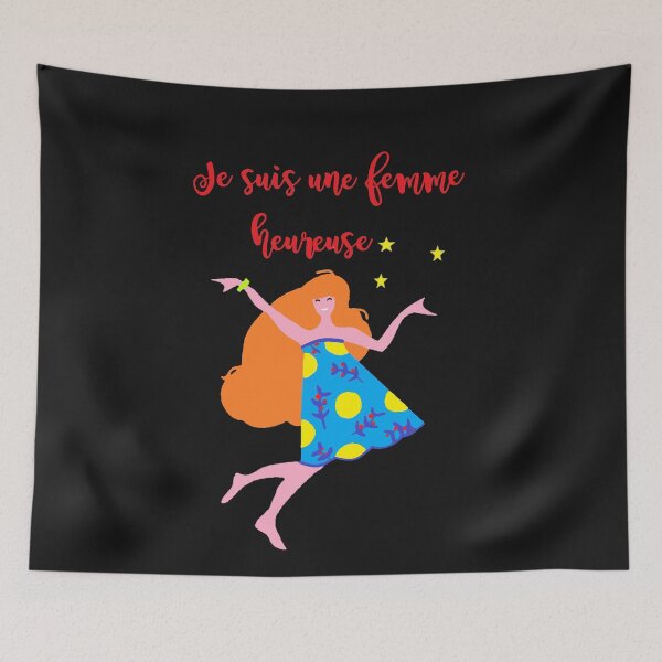 Item preview, Happy redhead woman designed and sold by voicivoila.