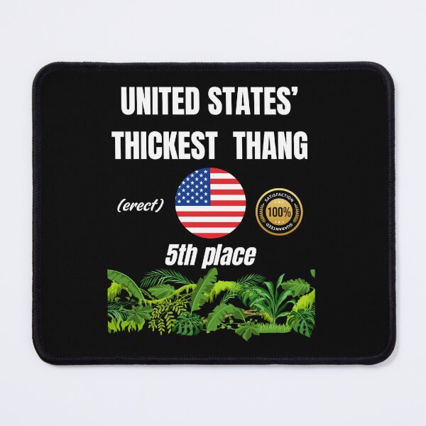 Item preview, United States of America's thickest thang (erect) designed and sold by ManuelMuse.