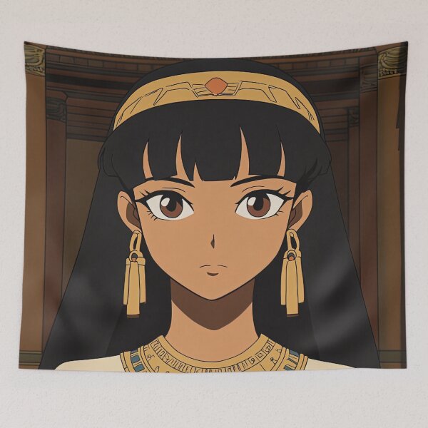 Item preview, Cleopatra, Egyptian pharaoh | Anime style designed and sold by ComicsFactory.