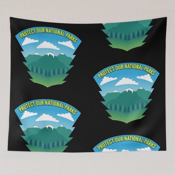 Item preview, Protect Our National Parks - Nature Forest Recreation designed and sold by anziehend.