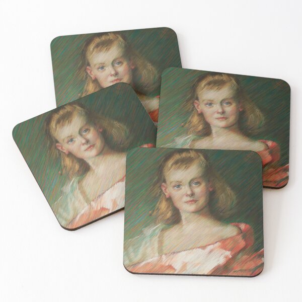 Item preview, Portrait of Princess Wilhelmina (Tribute to Thérèse Schwartze) - 23-08-24 designed and sold by Corne Akkers.