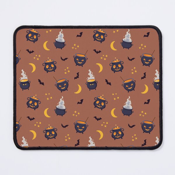 Item preview, Halloween Pattern bats and cauldrons designed and sold by Anna-StekArt.