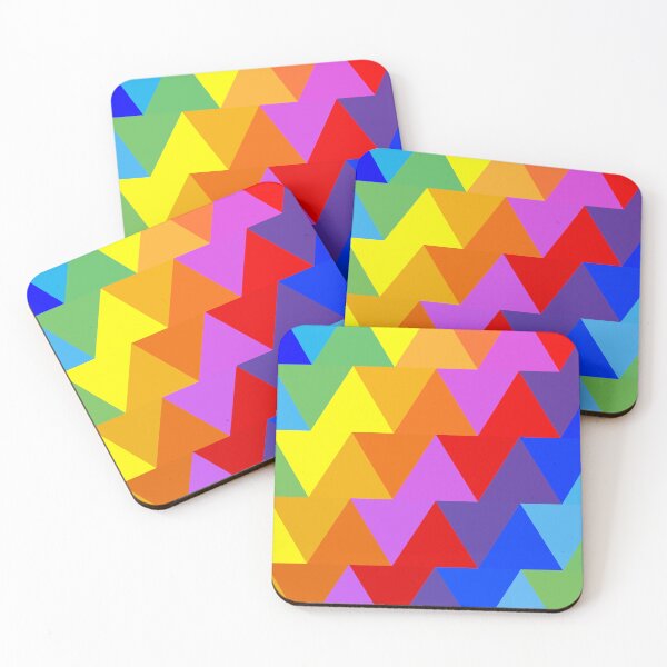 Item preview, Color Shifting Triangle Artistic Pattern Design designed and sold by signshirtz.